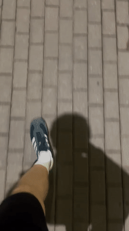 Evening stroll through a Warsaw SKM train station