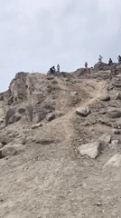 Mountain biker navigates rocky course in Trujillo, Peru