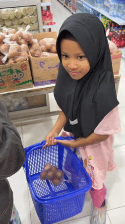 Everyday errands and street life in Kebonsari, Indonesia
