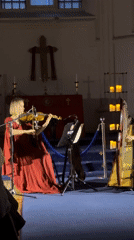 Classical concert and urban scenes documented across Moscow