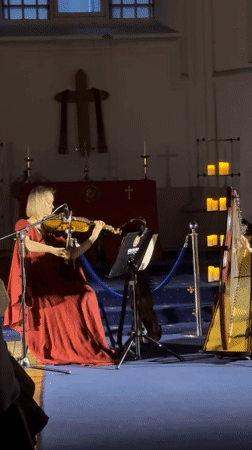 Classical concert and urban scenes documented across Moscow