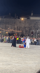 Cultural performance draws crowd to Montenegro public square