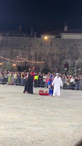 Cultural performance draws crowd to Montenegro public square