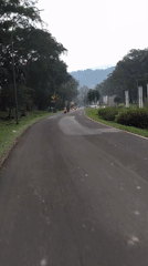 Scenic roads and park documented in Babakan Madang, Indonesia