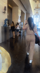 Tourist documents hotel resort scenes across Netanya, Israel morning