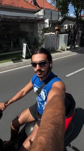 Street life and local landmarks around North Kuta, Bali