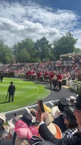 Royal Procession and racing at Ascot, June 2026