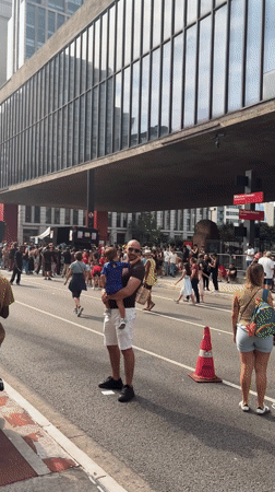 LGBTQIA+ rights march with music performances draws crowds in São Paulo