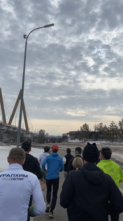 Group running event documented in Kazan, Russia