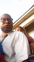 Man with children documented in outdoor encounters