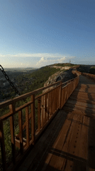 Tourist documents Ovech Fortress visit in Provadia, Bulgaria