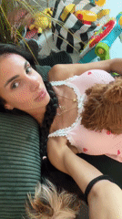 Lazy afternoon at home in Primorsko with a poodle and a view