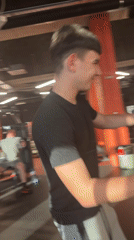 Routine gym workouts and street scenes documented in Plovdiv