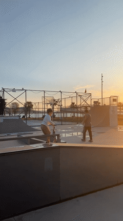 Sunset park activities captured along Fethiye waterfront during evening hours