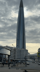 Witnesses document Lakhta Center area in Saint Petersburg
