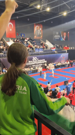 Karate championship draws international spectators to Başakşehir arena