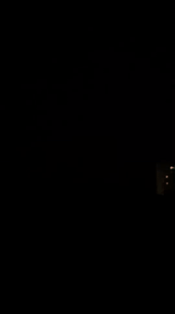 Nighttime thunderstorm captured on video in Mũi Né, Vietnam