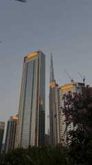 Dubai skyline views captured from Business Bay area