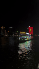 Evening life captured across Đà Nẵng waterfront and indoor spaces