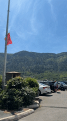 Tourist scenes documented across Kotor's harbor and marketplace Sunday morning