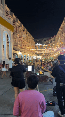 Colorful Giant Lobster Sculpture Spotted on Phuket Building