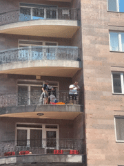 Yerevan streets alive with dancing and water festivities