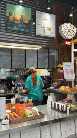 Moscow area daily life documented at coffee shop, construction site