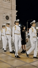 Quinceañera celebration with formal procession captured in Tacna, Peru