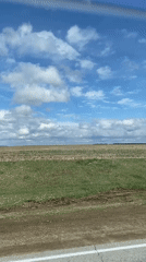 Rural road journey captured in Jerdovka, Russia
