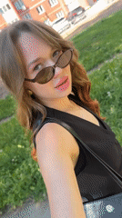 Woman documents morning selfie session in Chaikovsky, Russia