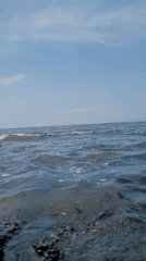 Morning on Jeju's rocky coast — running, riding, and sea air