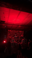 Early morning DJ set at Arica nightclub venue