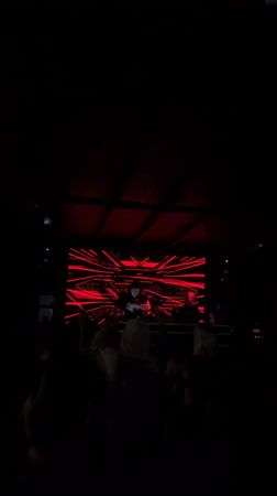Early morning DJ set at Arica nightclub venue