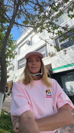 Coffee preparation captured at Tashkent cafe with vintage decor