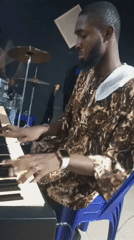 Musicians record session at LifeSpring Family studio in Onitsha