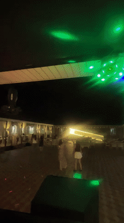 Late-night venue in Ақши: DJ sets, guests, and pasta
