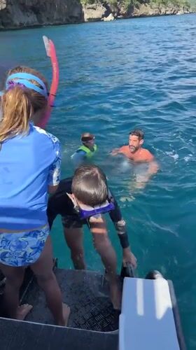 Snorkeling trip along Christmas Island's cave-lined coastline