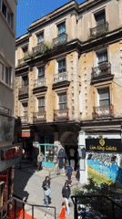 Street scenes documented in Istanbul's historic Beyoğlu district