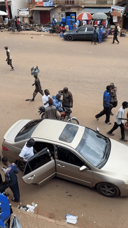 Ordinary street life documented in Bukuru, Nigeria