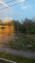 Evening journey through Zavolzhye captures demolished building, residential streets