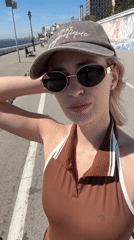 Cyclist falls while recording selfie video in Saratov, Russia