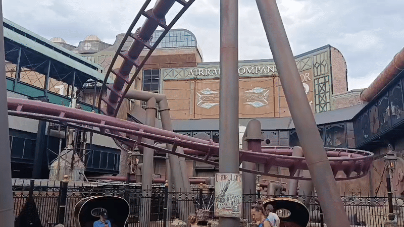 Afternoon at Phantasialand: coasters, greenery, and a mouse movie
