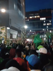 Nairobi crowds celebrate Gor Mahia's 22nd league championship victory