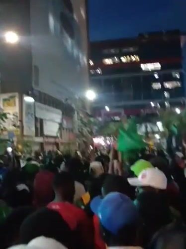 Nairobi crowds celebrate Gor Mahia's 22nd league championship victory