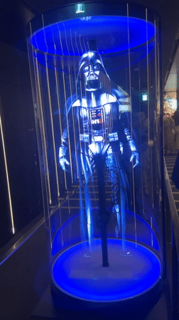 Star Wars exhibition and Lotte World aerial views documented in Seoul