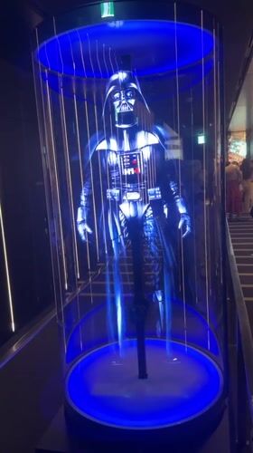 Star Wars exhibition and Lotte World aerial views documented in Seoul