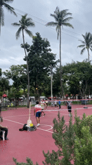 Early morning fitness and leisure at a Chiang Mai public park