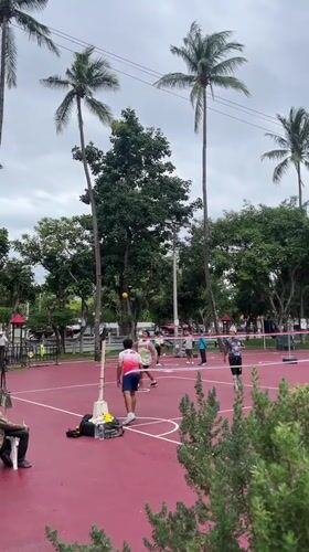 Early morning fitness and leisure at a Chiang Mai public park