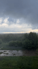 Rainy afternoon life documented in Марковский, Russia