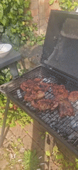 Norwich resident enjoys afternoon barbecue with wine on Sunday